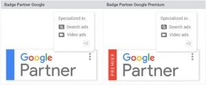 google partner badges