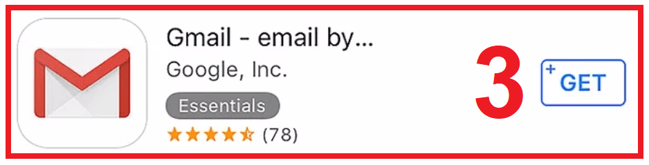 cara menambah aplikasi gmail di iphone