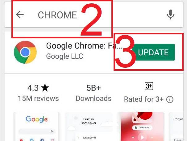 Cara perbarui Chrome di smartphone, Cara update chrome Cara perbarui Chrome di smartphone, Cara update chrome