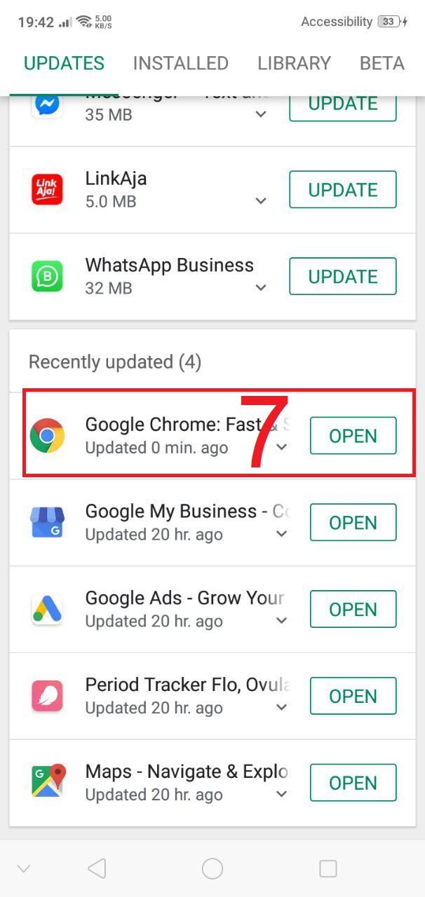 cara update chrome android, cara update chrome smartphone