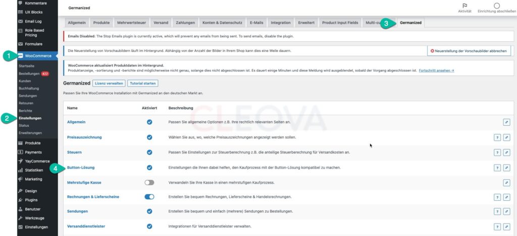 Mengganti Teks Tombol "Place Order" di Halaman Checkout WooCommerce Menggunakan WooCommerce Germanized Ubah tombol checkout
